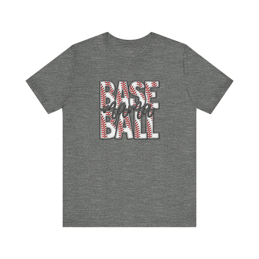 Personalized Baseball Fan Unisex Tee