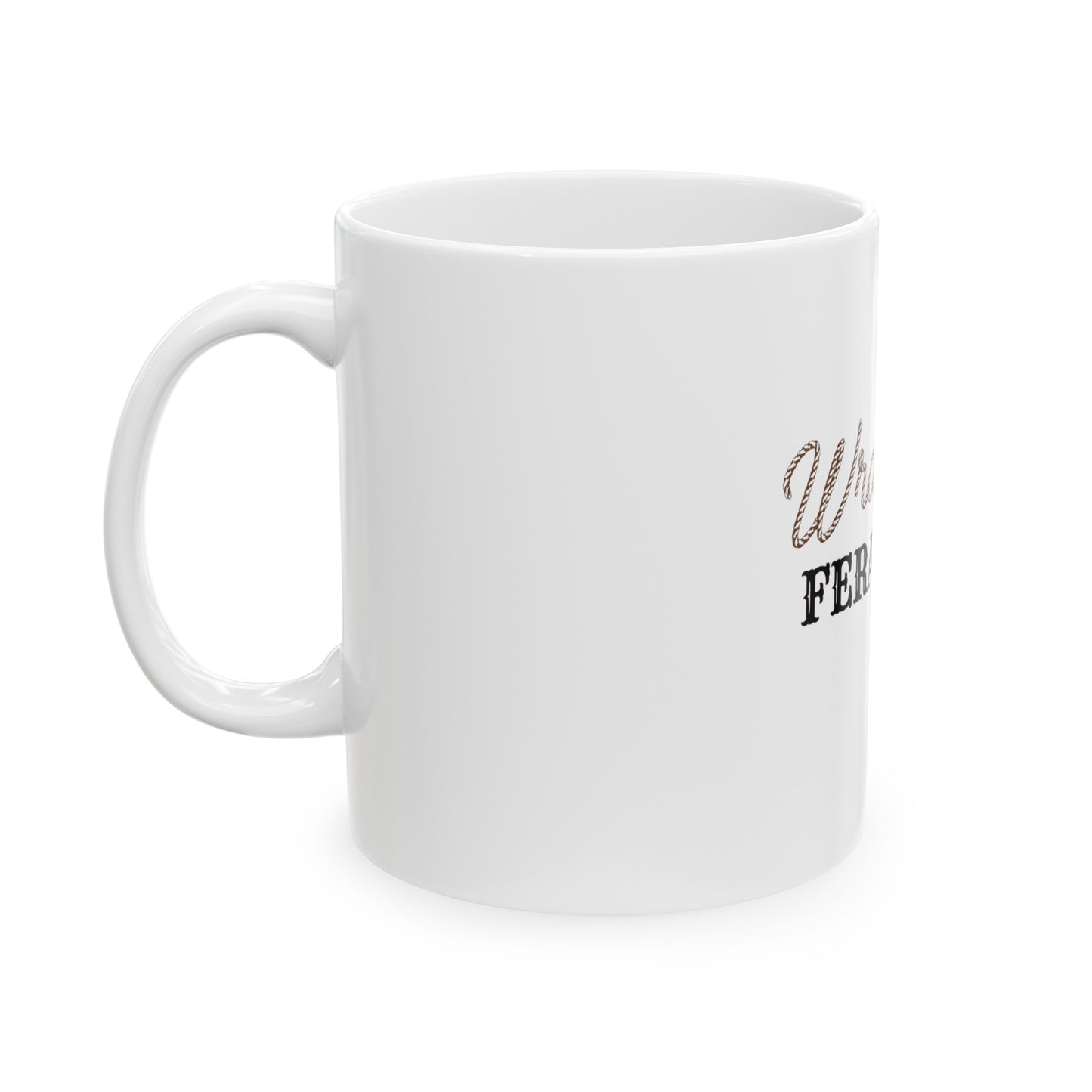 Wranglin' Feral Kids Ceramic Mug