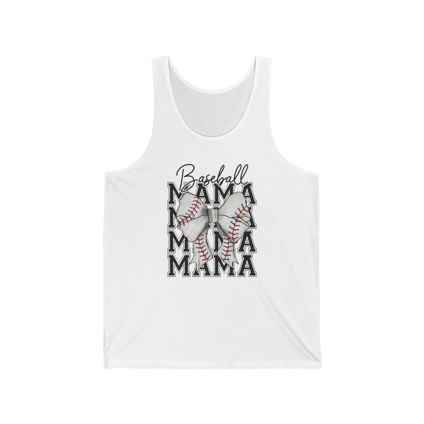 Baseball Mama Unisex Jersey Tank