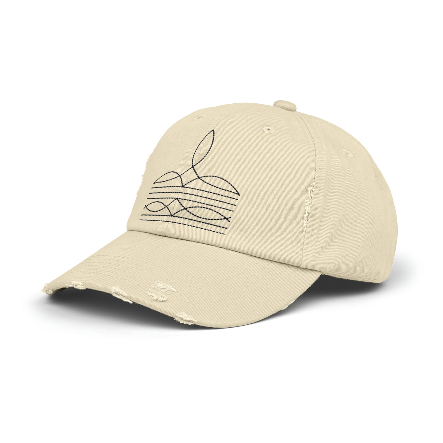 Western Boot Stitch Trucker Cap