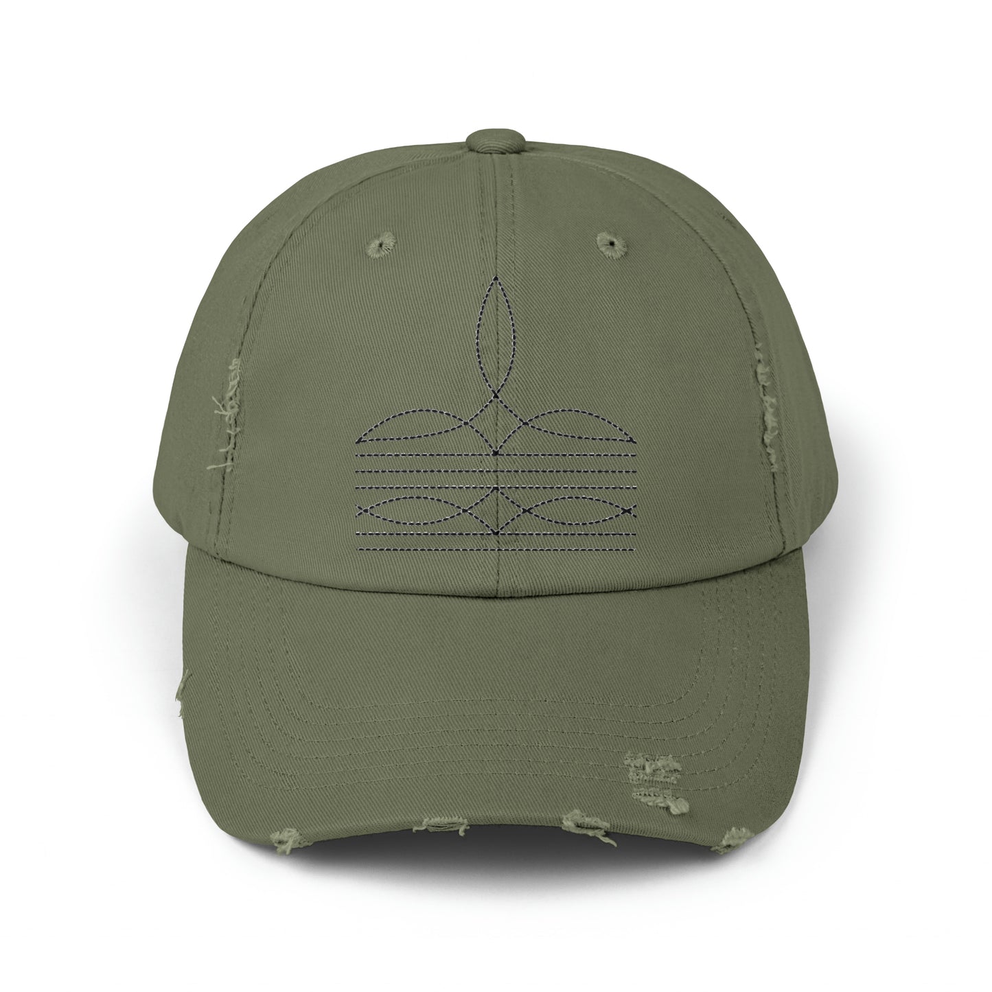 Western Boot Stitch Trucker Cap