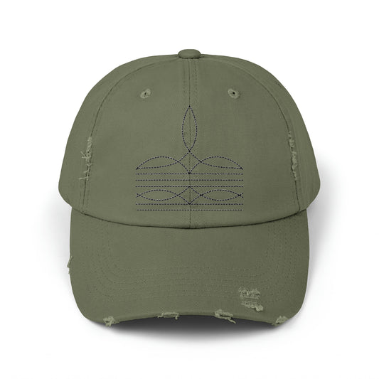 Western Boot Stitch Trucker Cap
