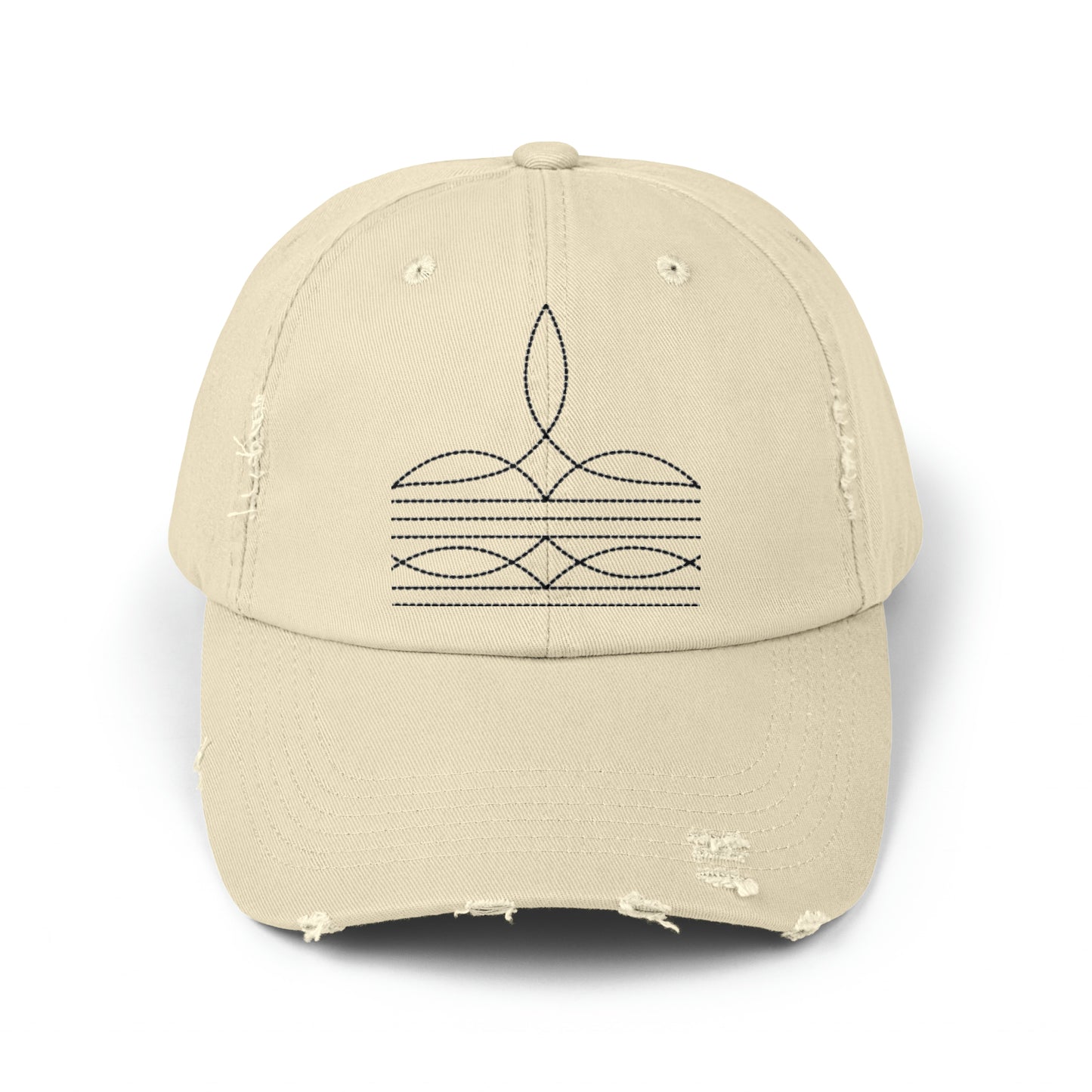 Western Boot Stitch Trucker Cap