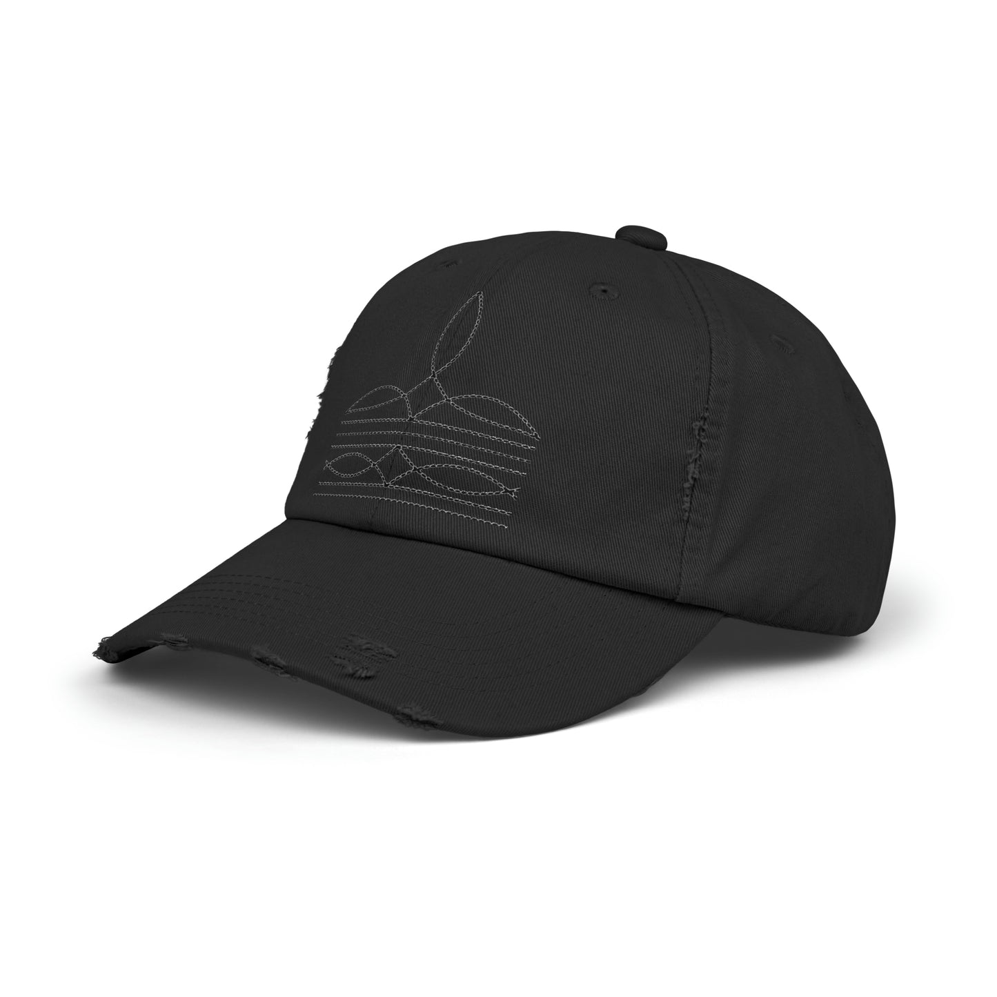 Western Boot Stitch Trucker Cap