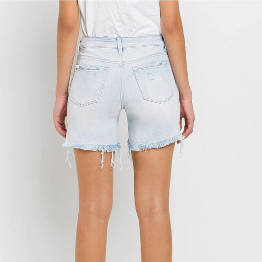 Bennett Mid Rise Vintage Midi Shorts