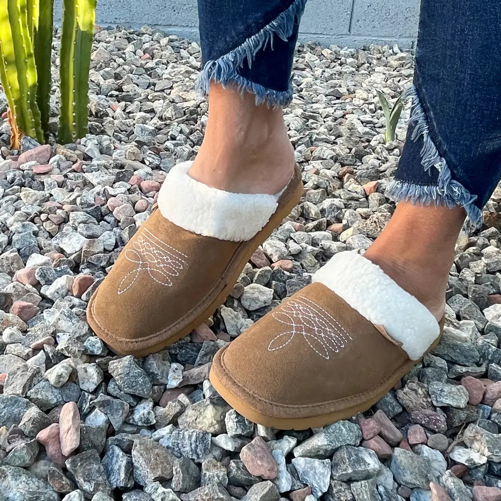Western Dolly Slippers