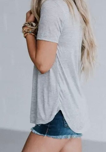 Chasity Scooped Tee