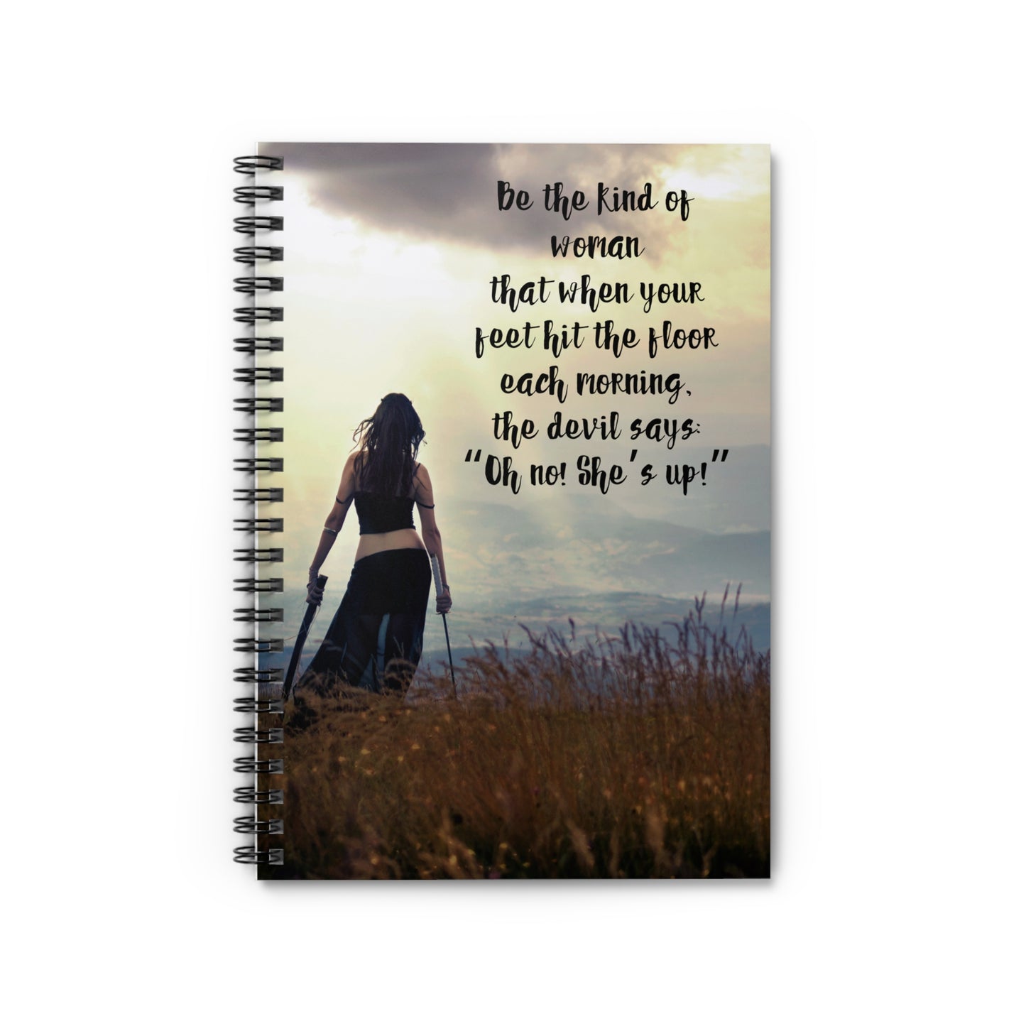 Inspirational Spiral Notebook - Ruled Line