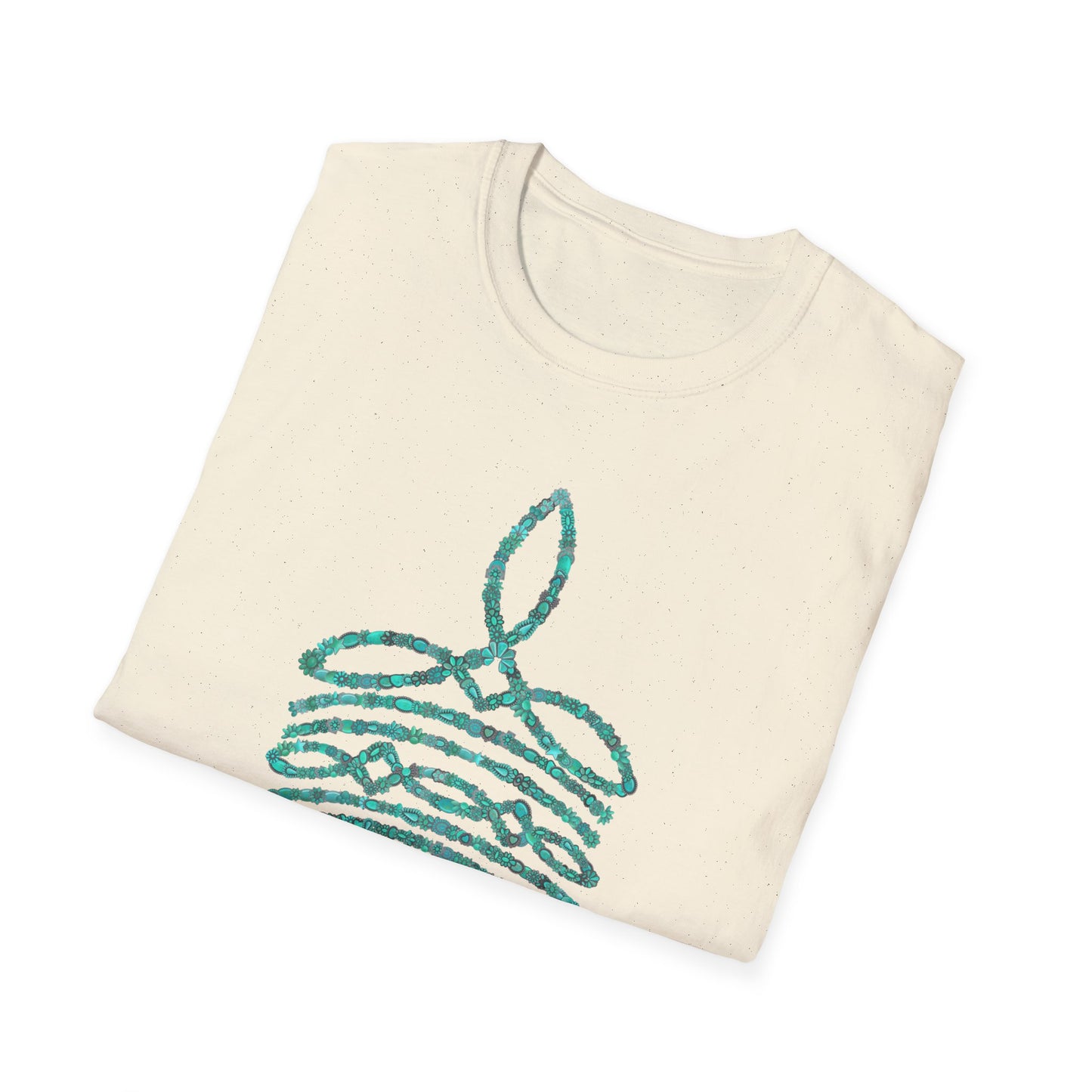 Turquoise Boot Stitch T-shirt