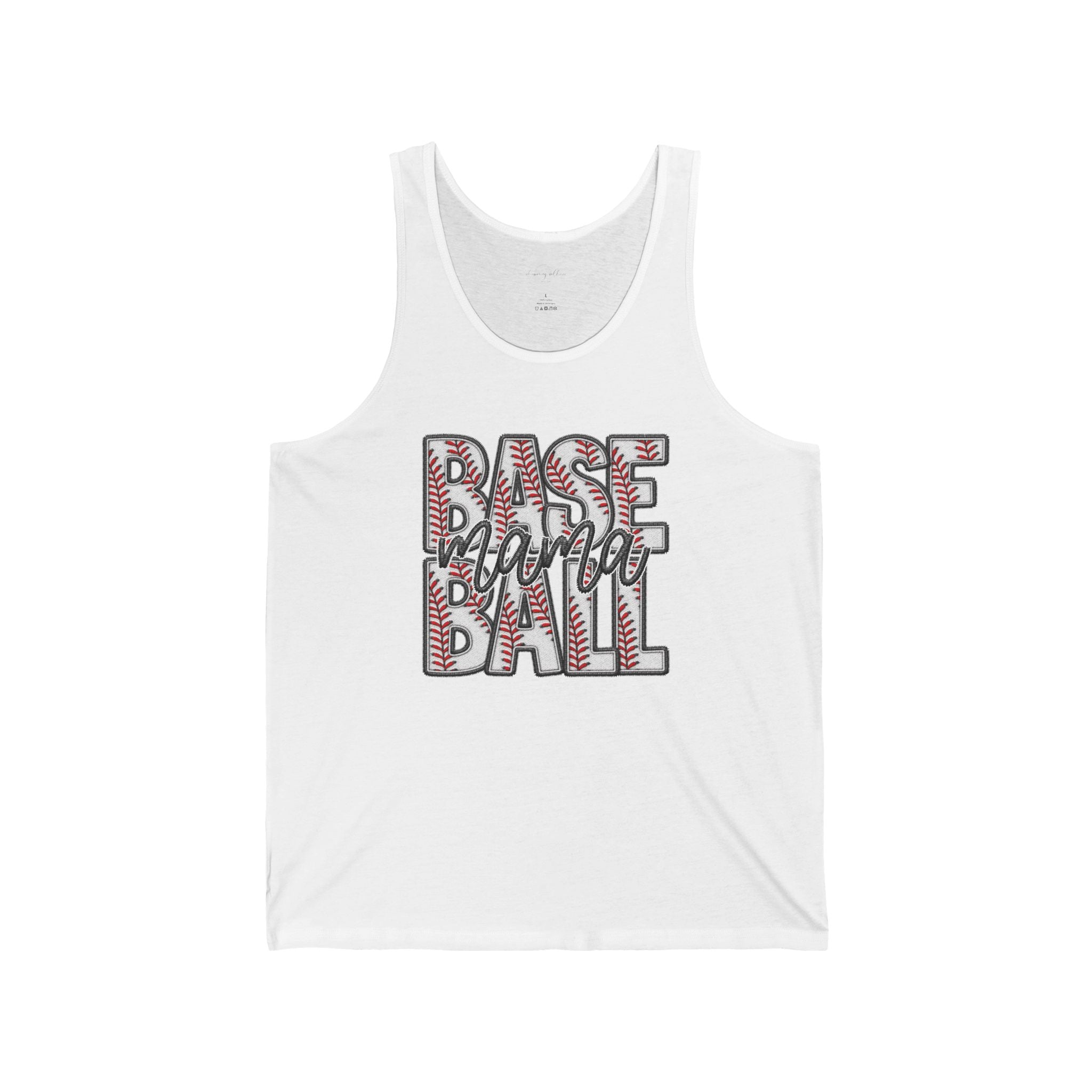 Baseball Unisex Jersey Tank Top