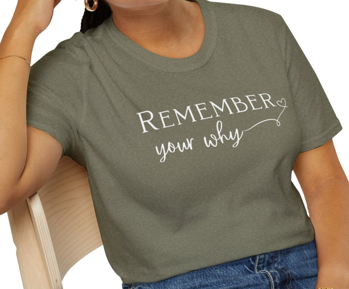 Remember Your Why T-Shirt