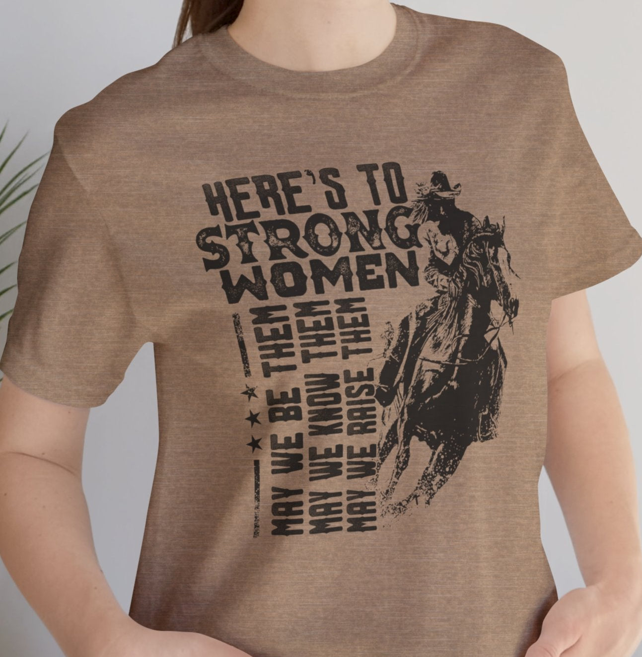 Strong Women Western Tee