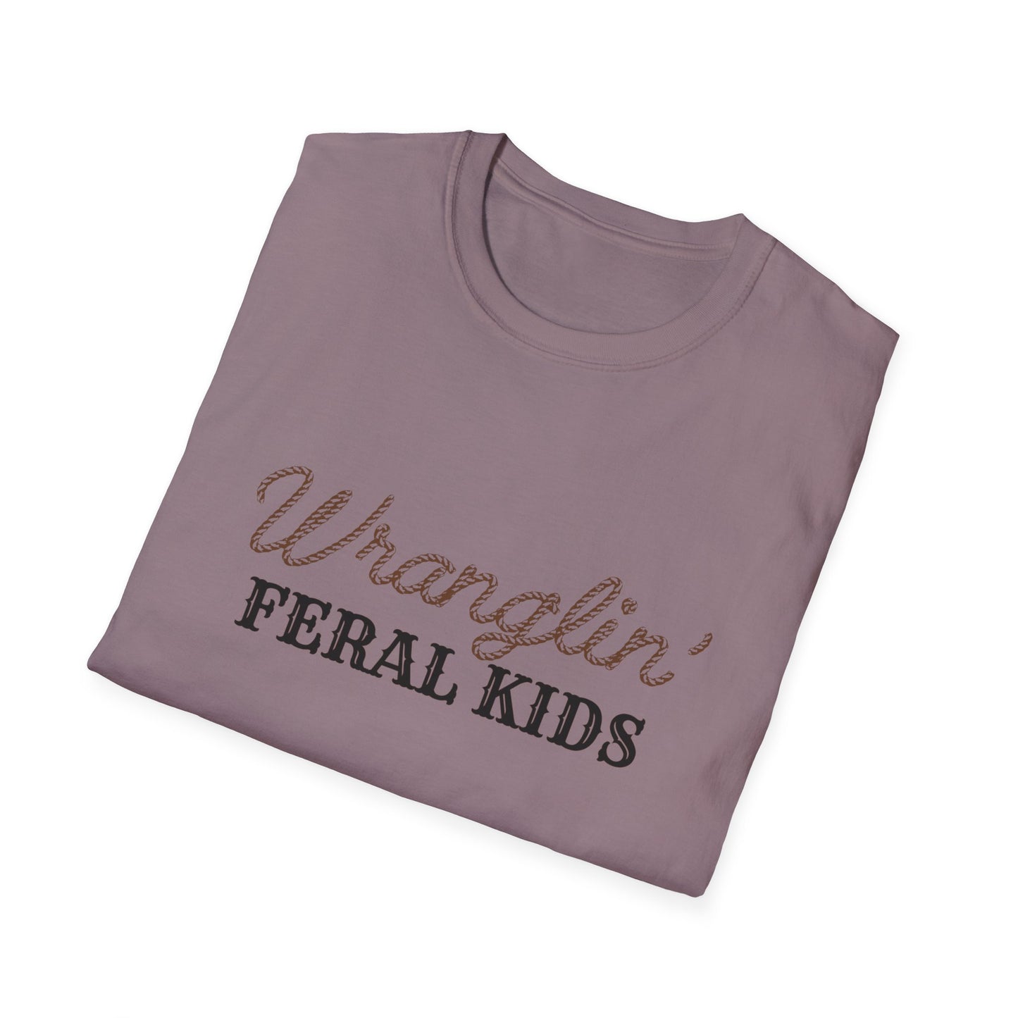 Wranglin Feral Kids Ladies T-shirt