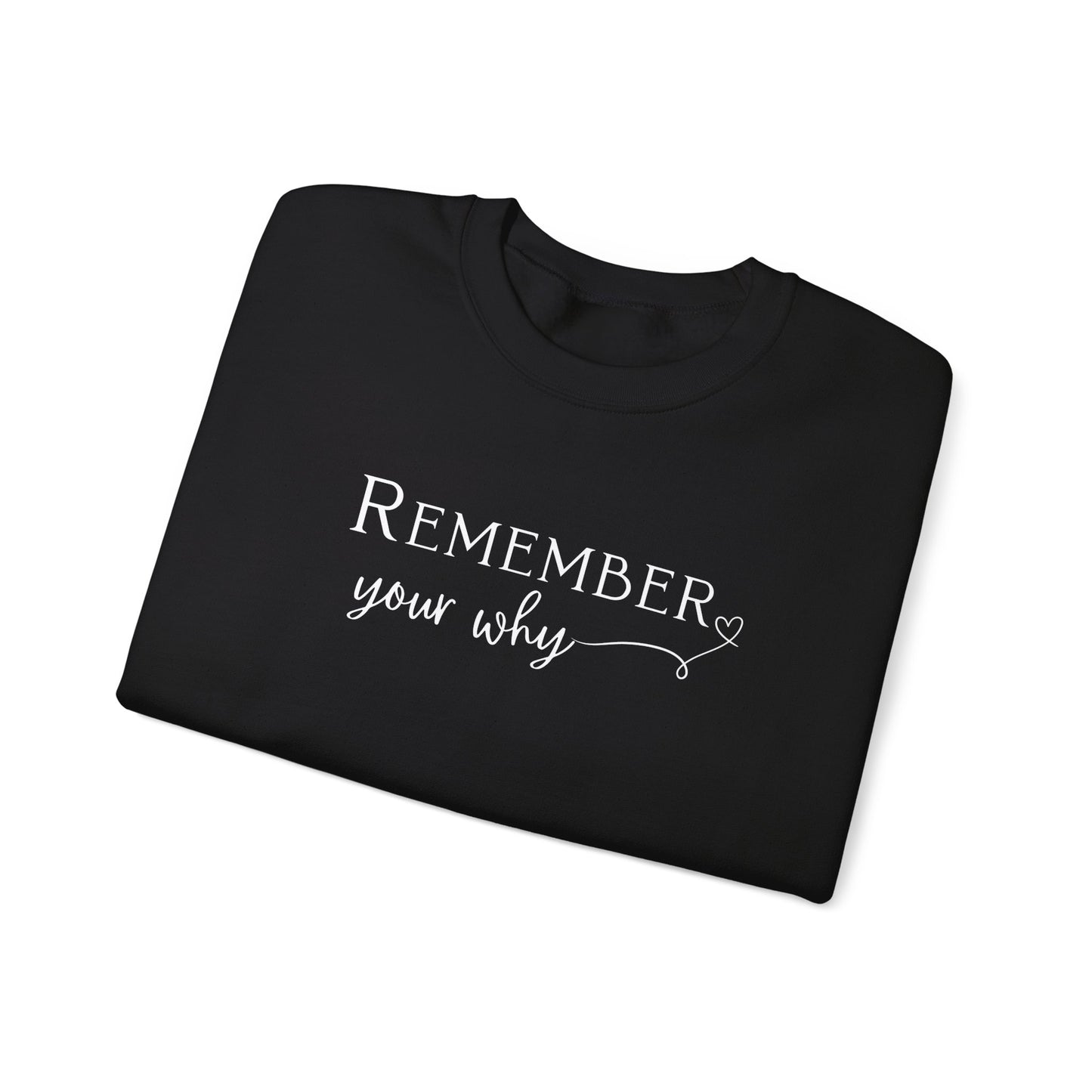 Remember Your Why Sweatshirt