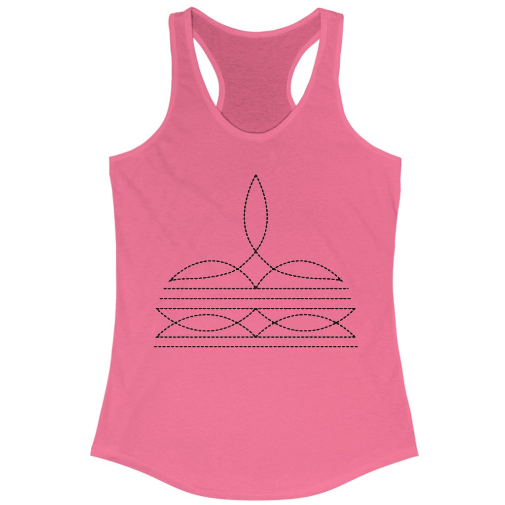 Boot Stitch Western Tank