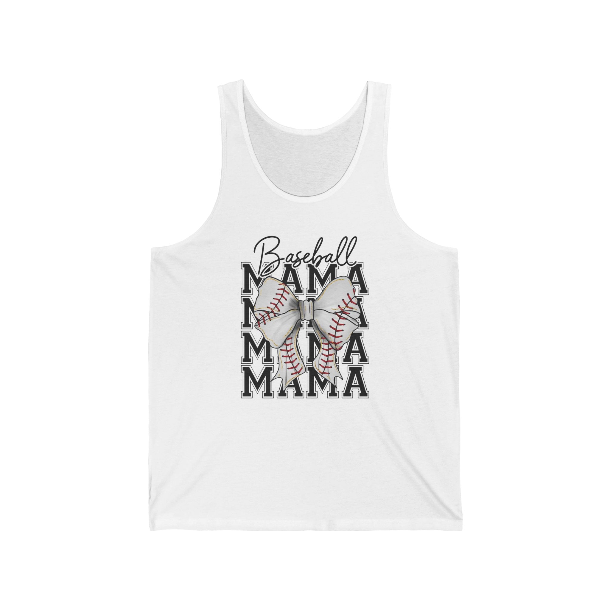 Baseball Mama Unisex Jersey Tank