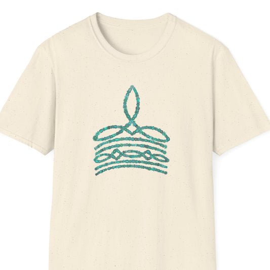 Turquoise Boot Stitch T-shirt