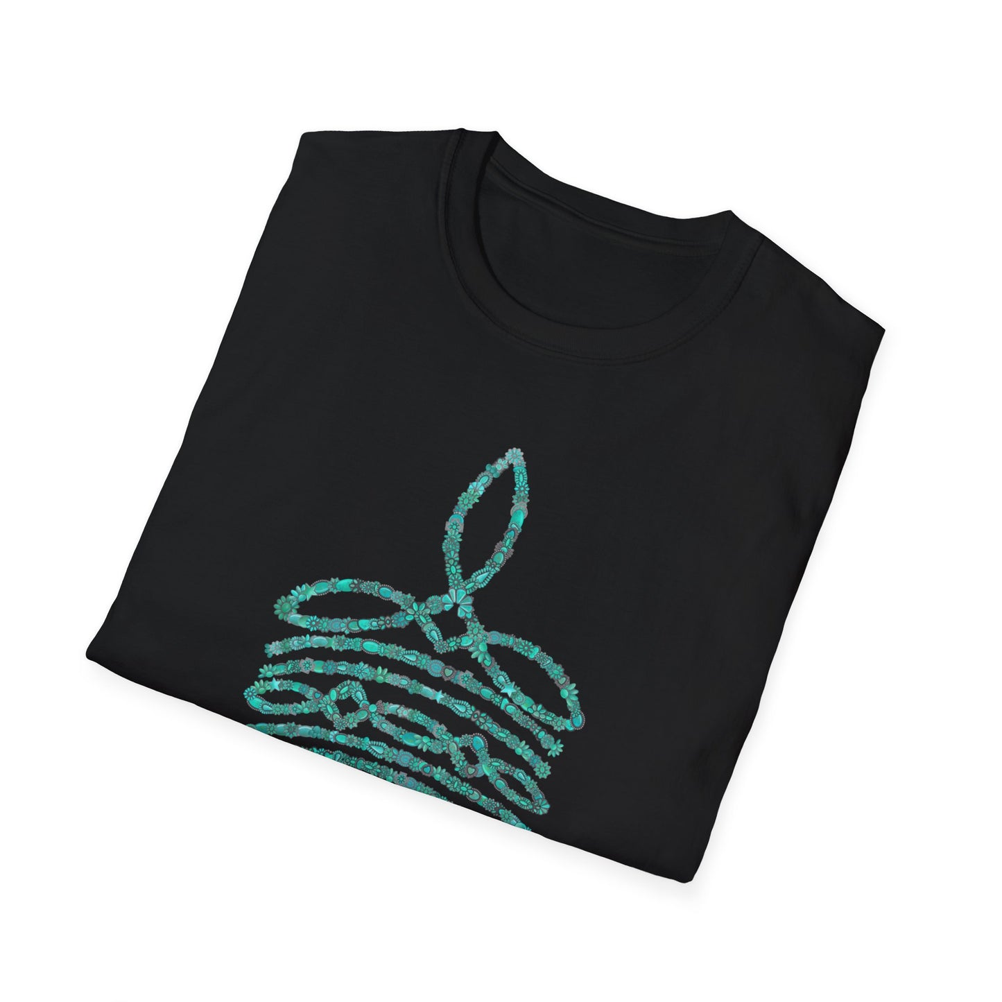 Turquoise Boot Stitch T-shirt