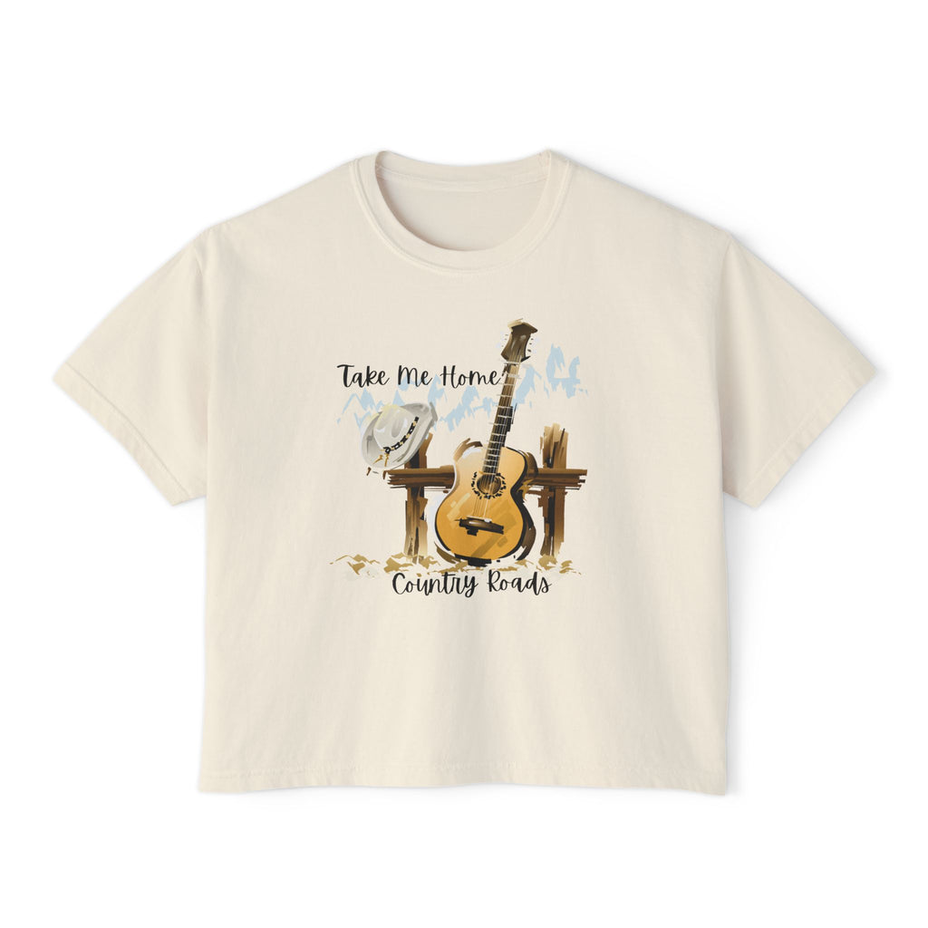 Trendy Country Roads Boxy Tee