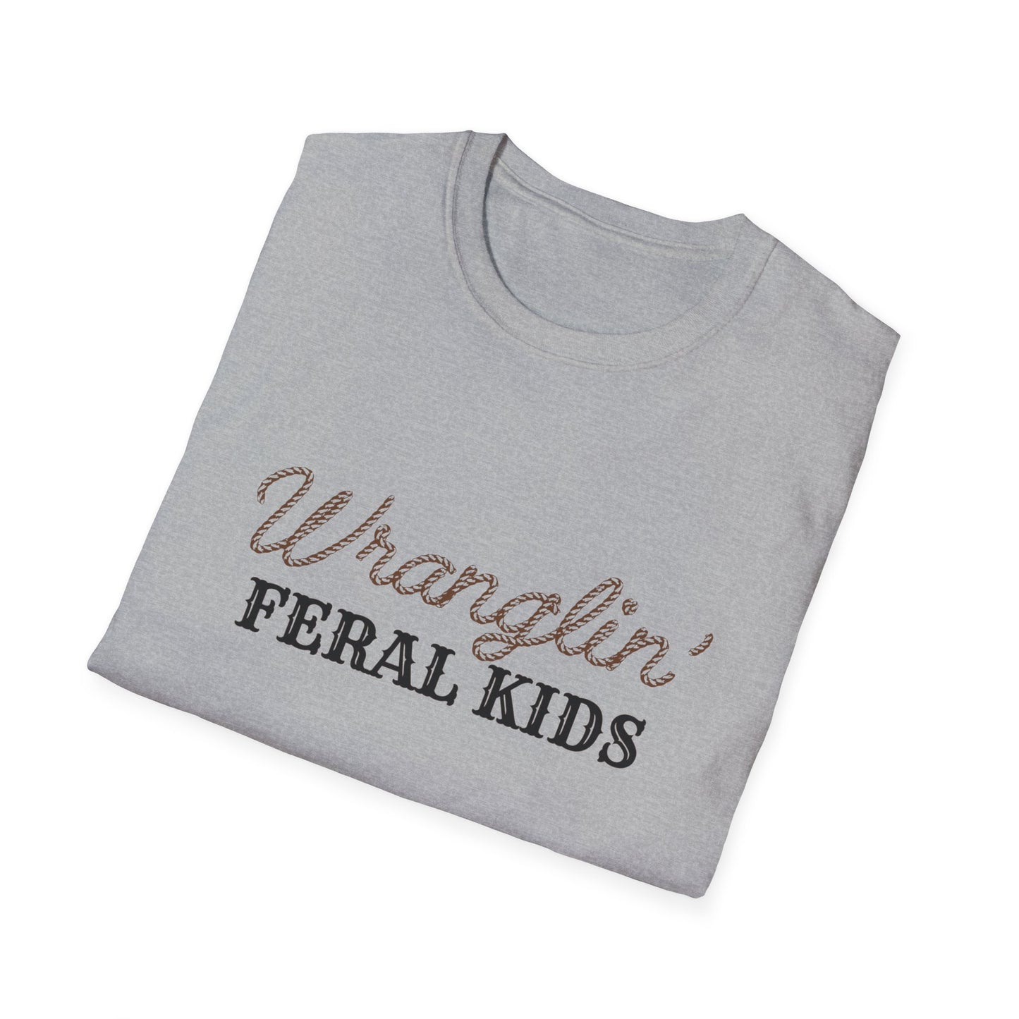 Wranglin Feral Kids Ladies T-shirt