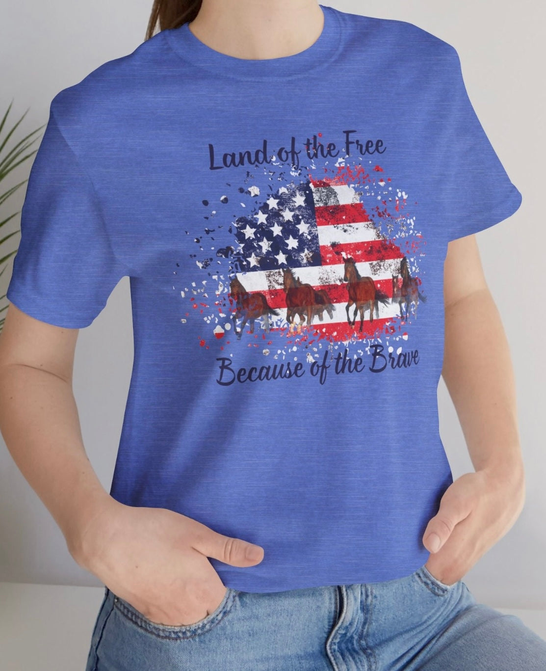 Home of the Brave Ladies Tee