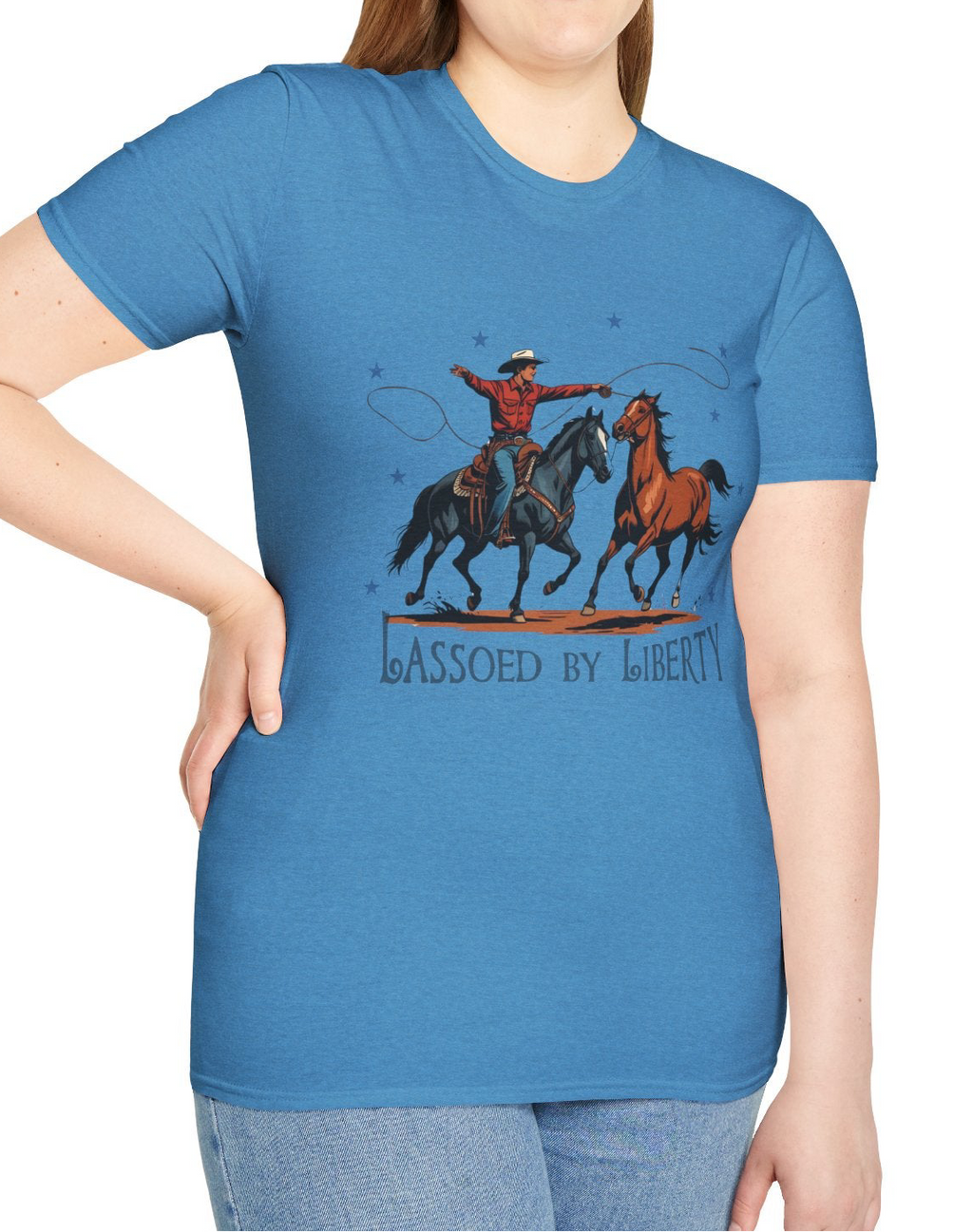Lassoed By Liberty Tee