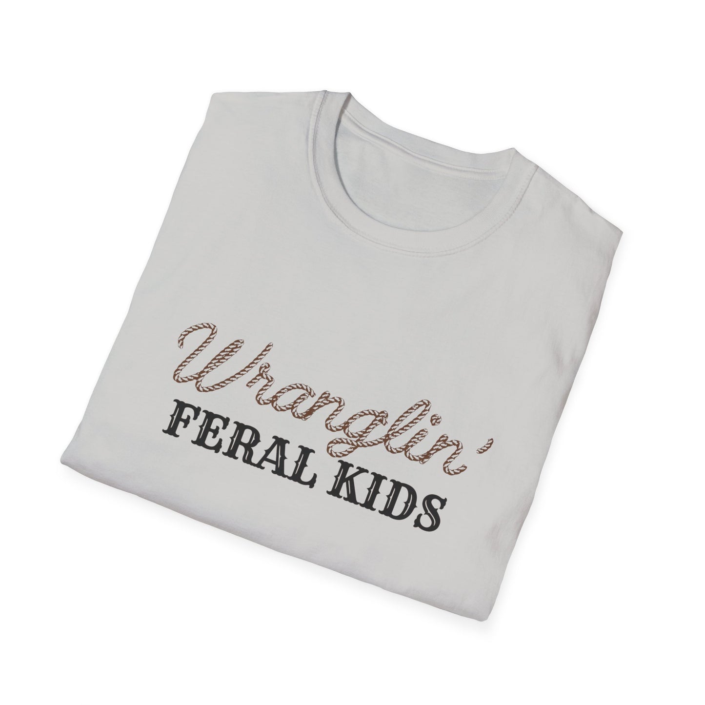 Wranglin Feral Kids Ladies T-shirt