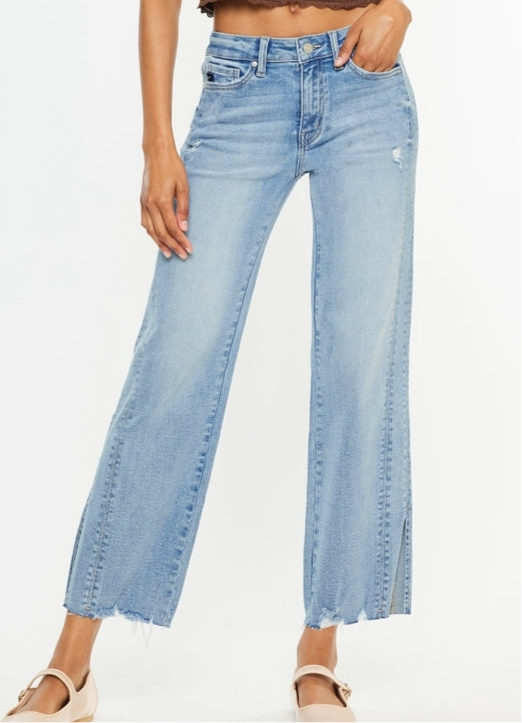 Salina Mid Rise Straight Jeans