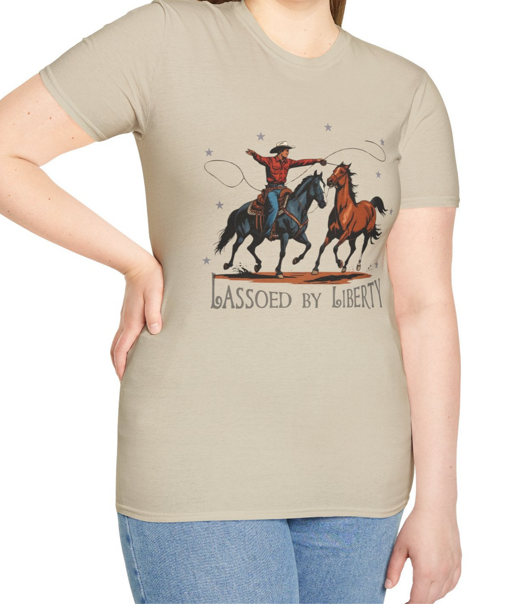 Lassoed By Liberty Tee