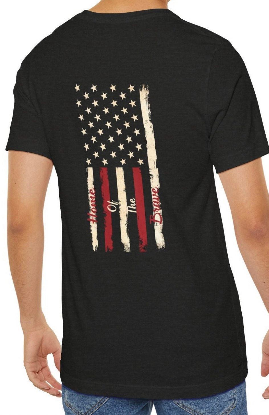 Home of the Brave USA T-Shirt Men and Women
