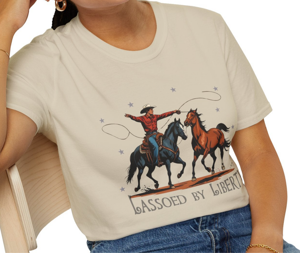 Lassoed By Liberty Tee