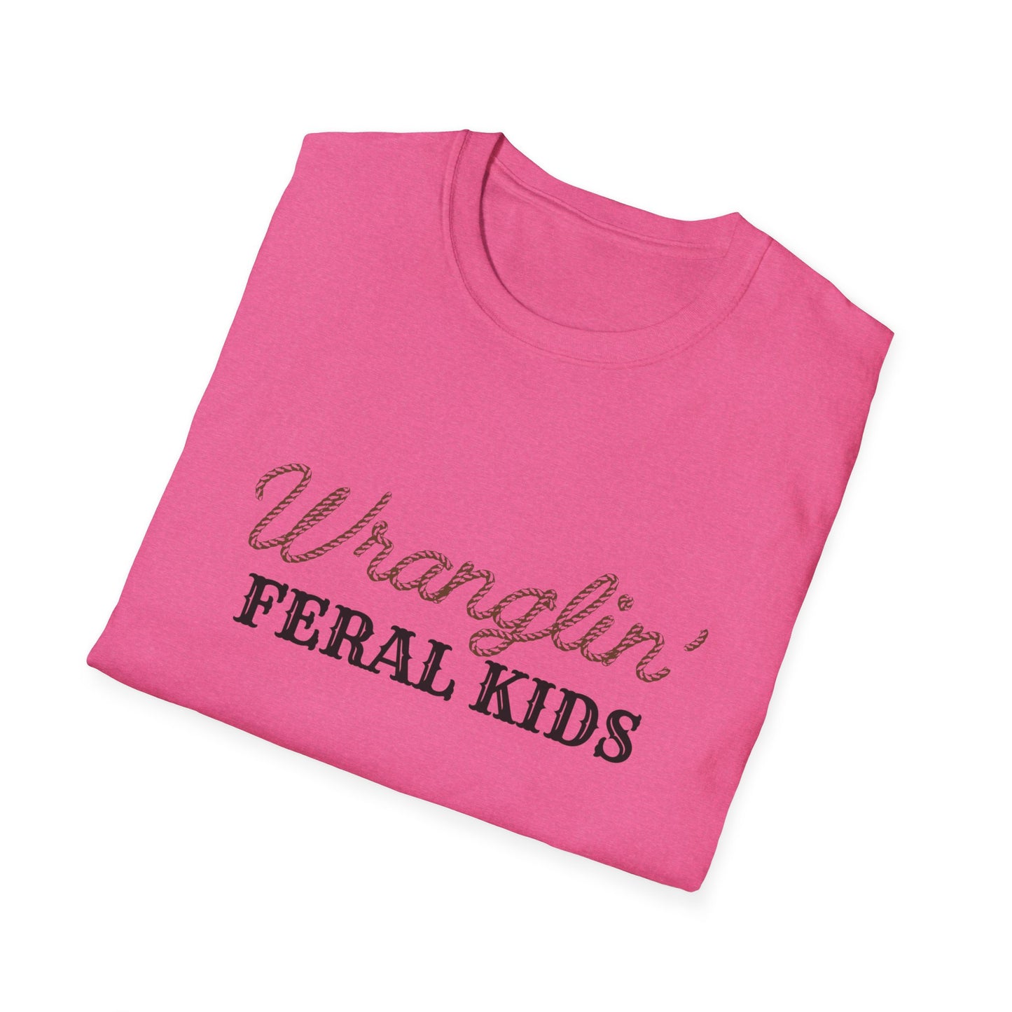 Wranglin Feral Kids Ladies T-shirt