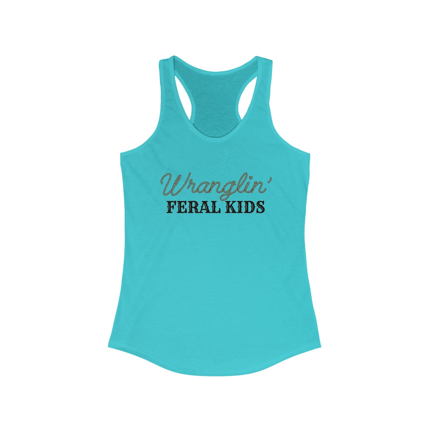 Western Wranglin Feral Kids Ladies Tank