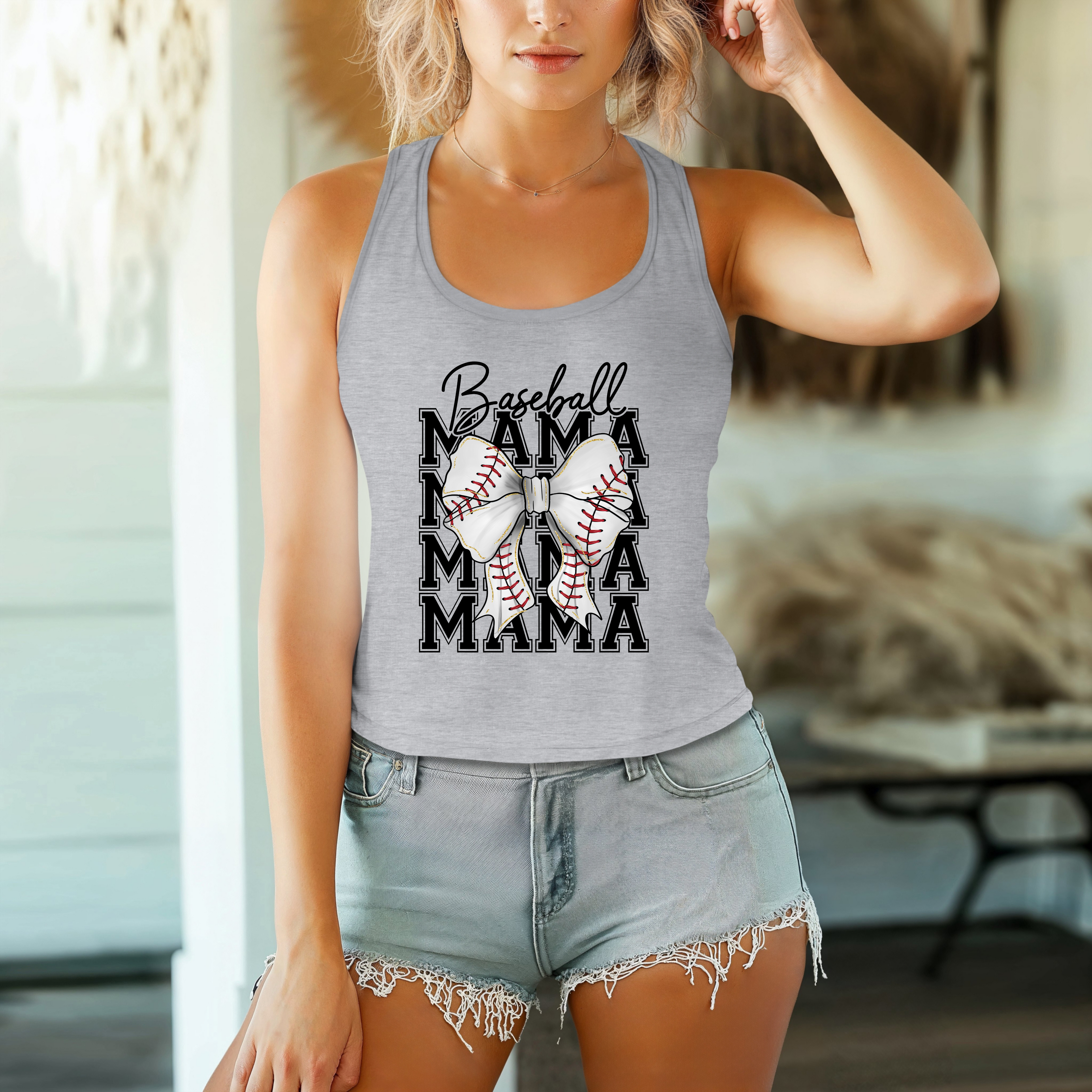 Baseball Mama Unisex Jersey Tank