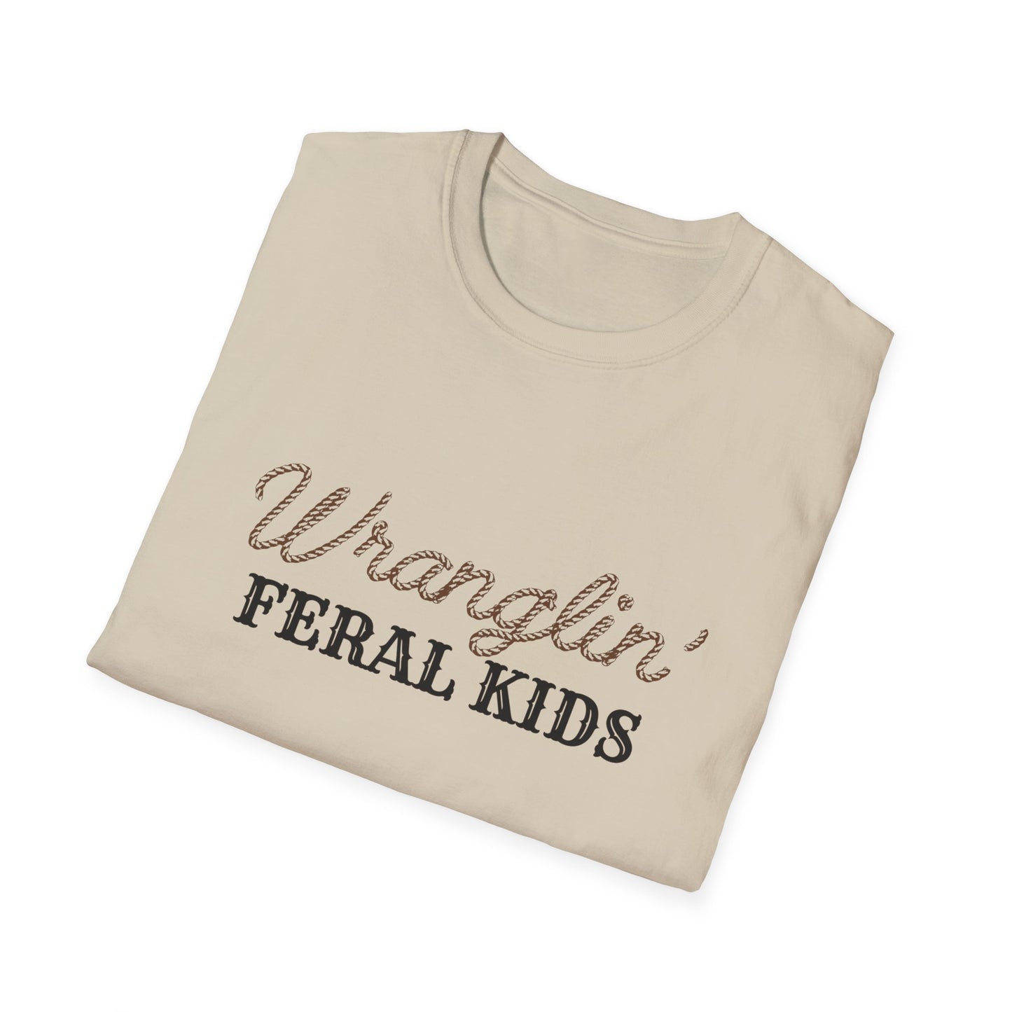 Wranglin Feral Kids Ladies T-shirt