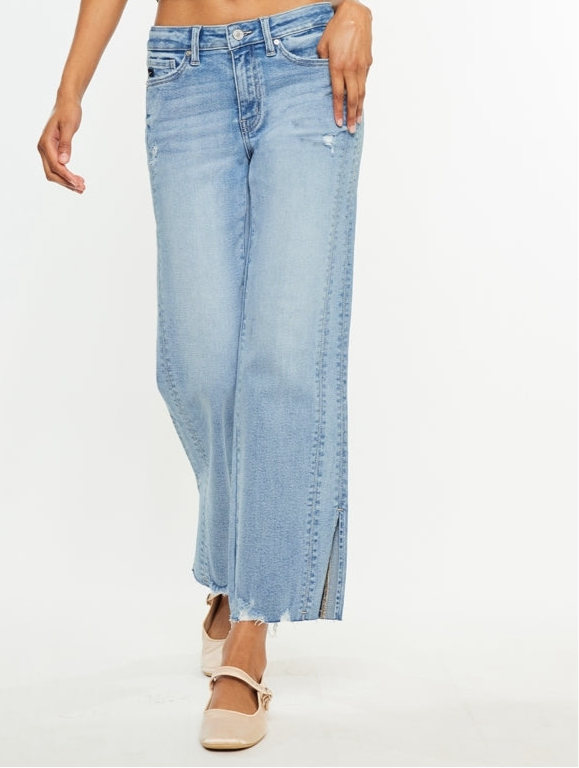 Salina Mid Rise Straight Jeans