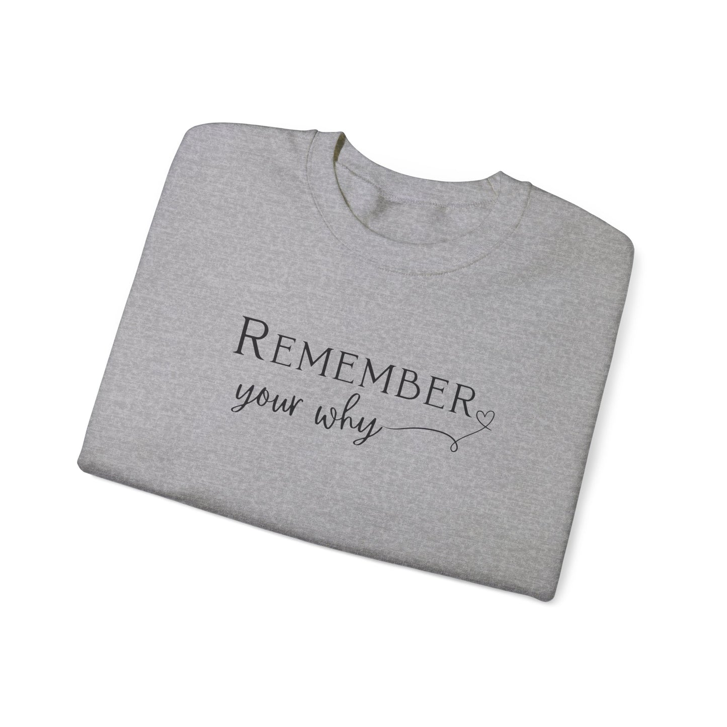 Remember Your Why Sweatshirt