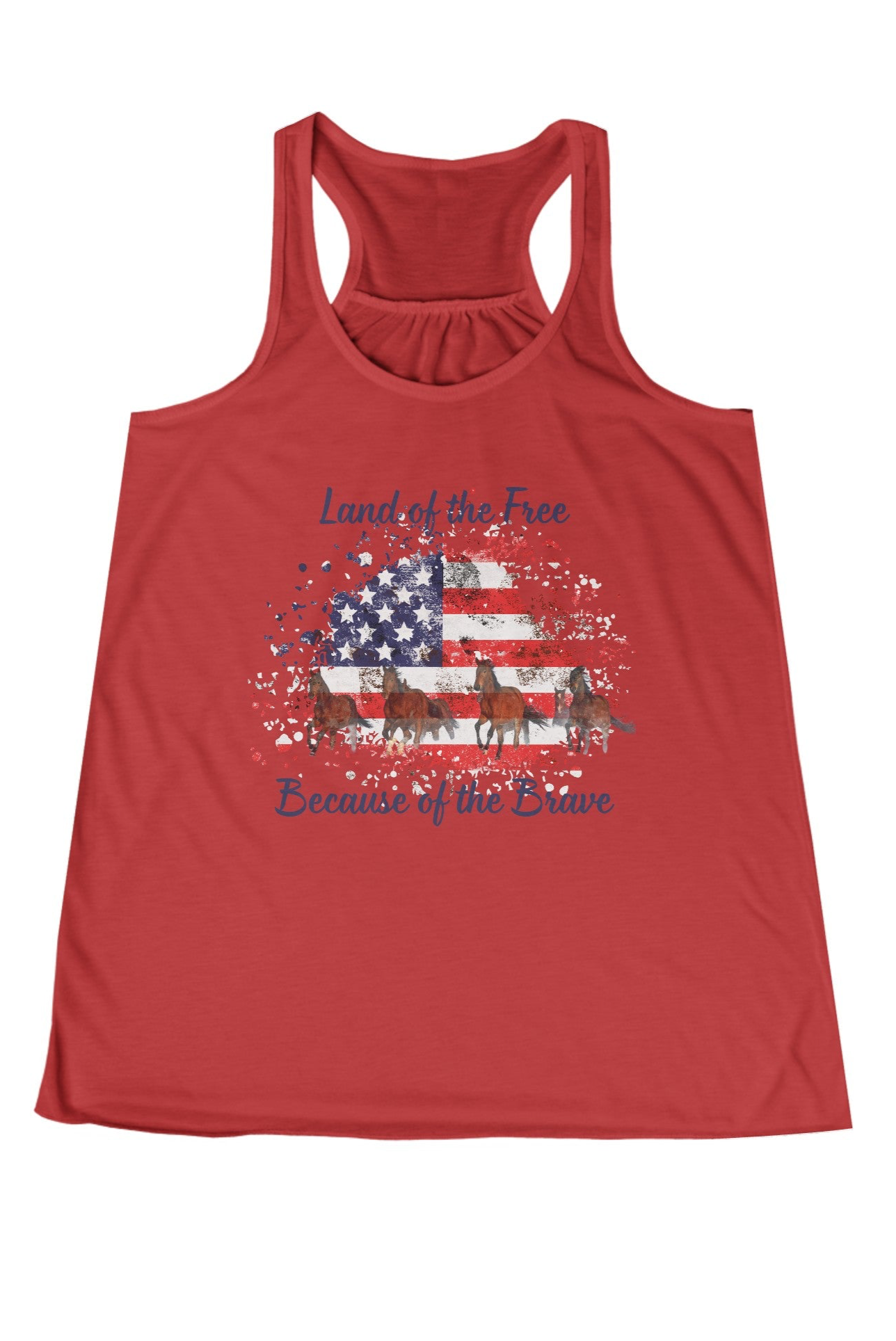 Home of the Brave Western Women's Tank