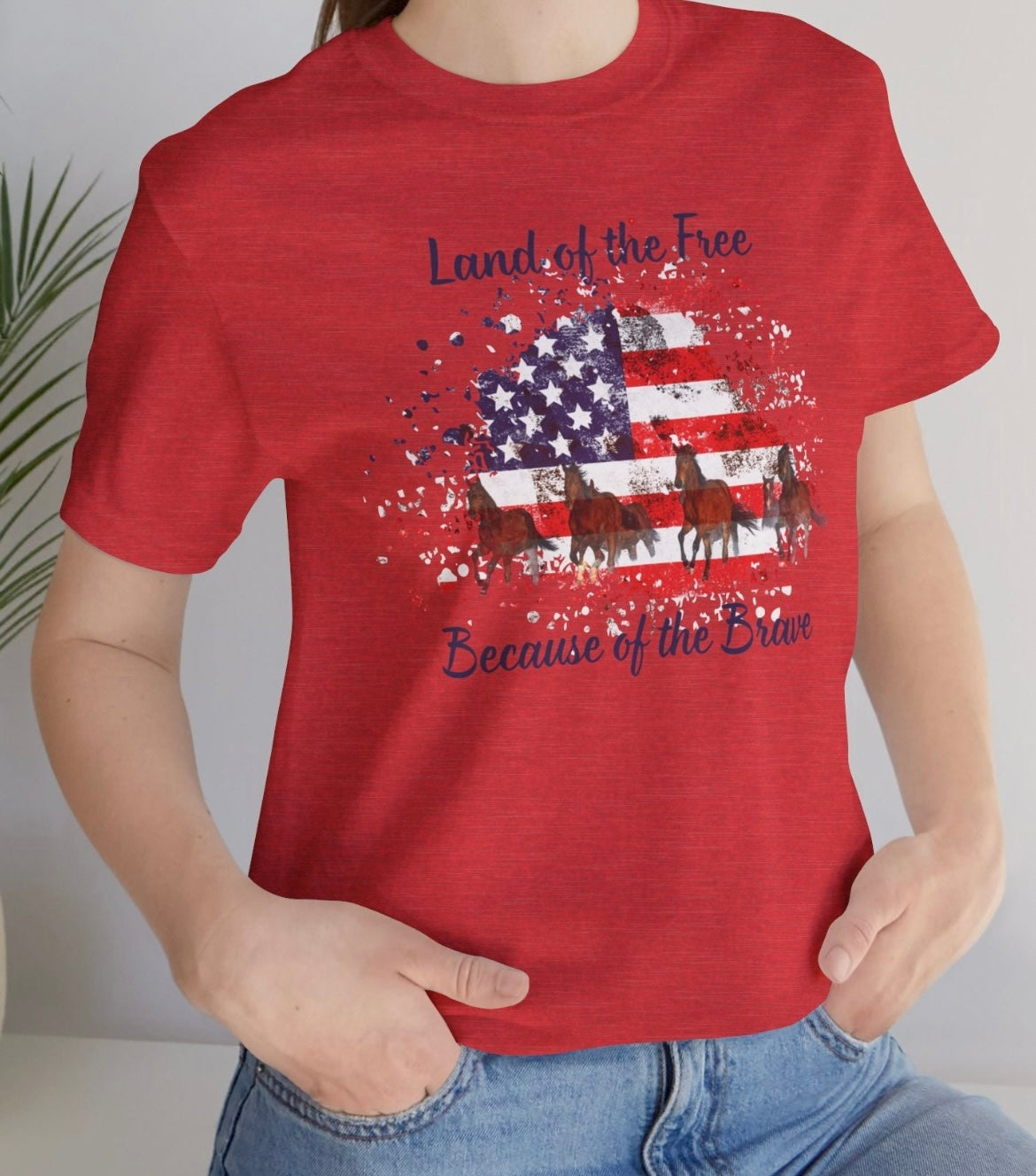 Home of the Brave Ladies Tee