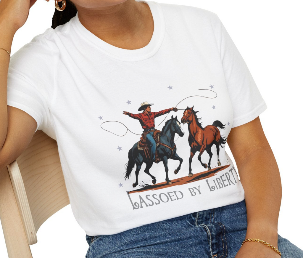 Lassoed By Liberty Tee