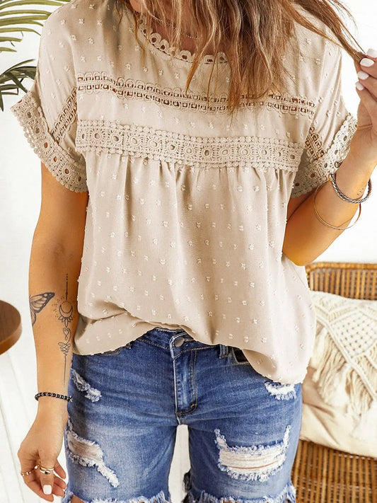 Kyndall Lace Blessed Top