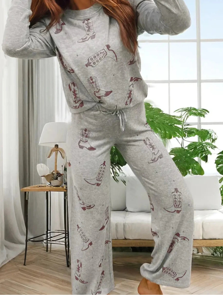 Boot Scootin' Holiday Pajamas