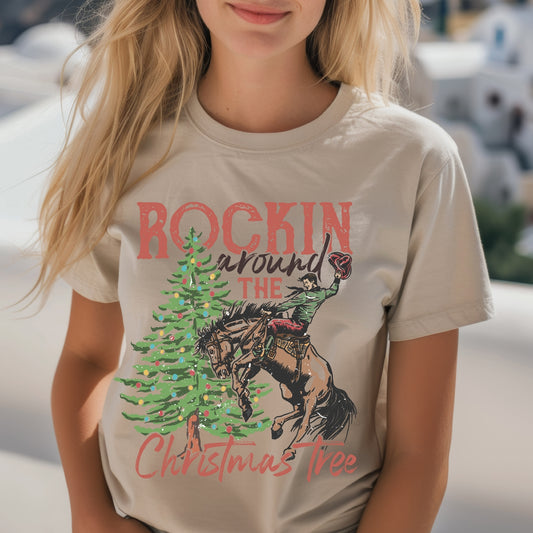 Western Rockin’ Christmas Tee