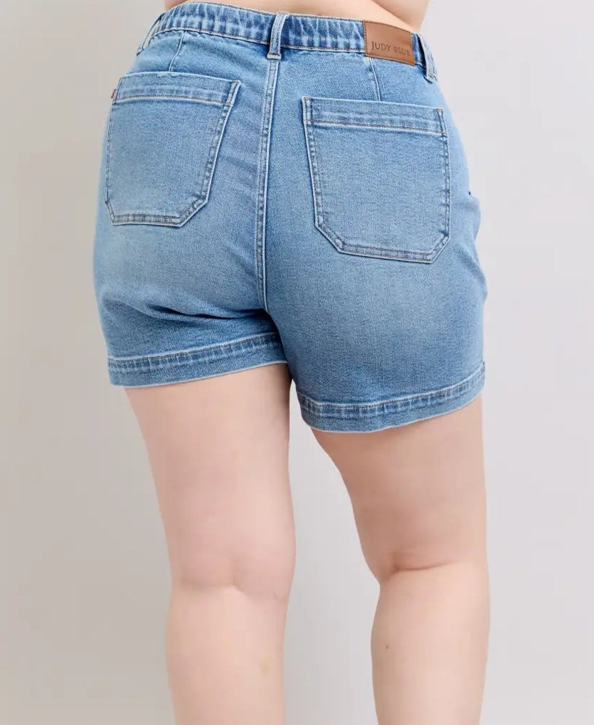 Paige JB High Waisted Jogger Shorts