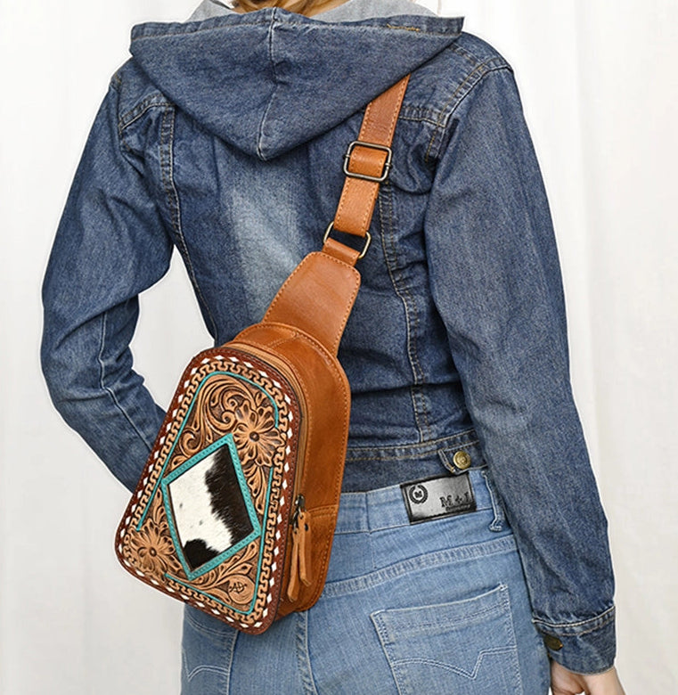 Jersey American Darling Leather Sling Bag