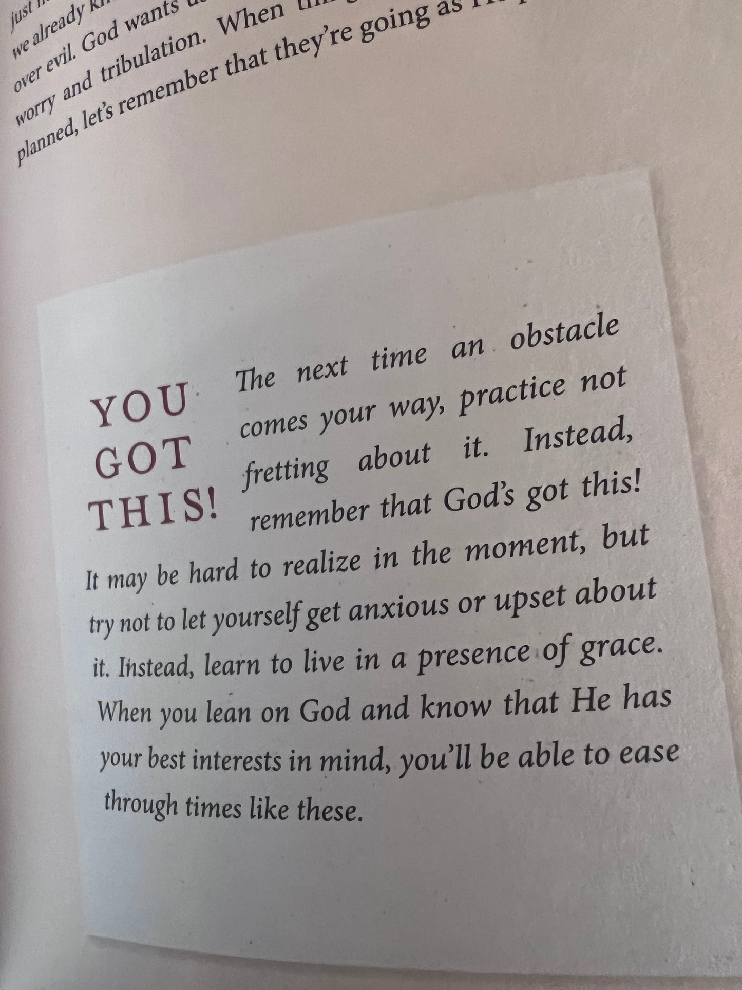 You Got This Devotional Book