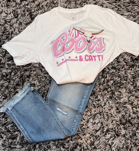 Coors & Cattle Graphic Tee
