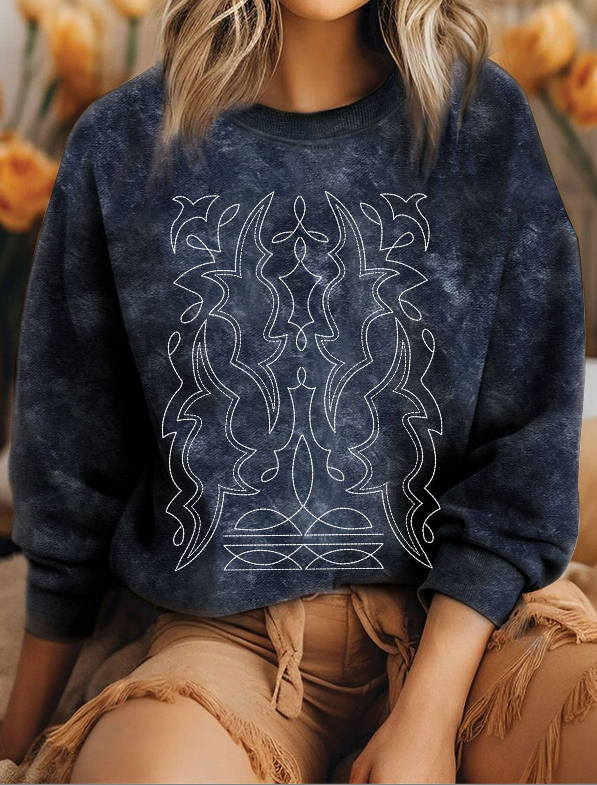 Boot Stitch Mineral Sweatshirt