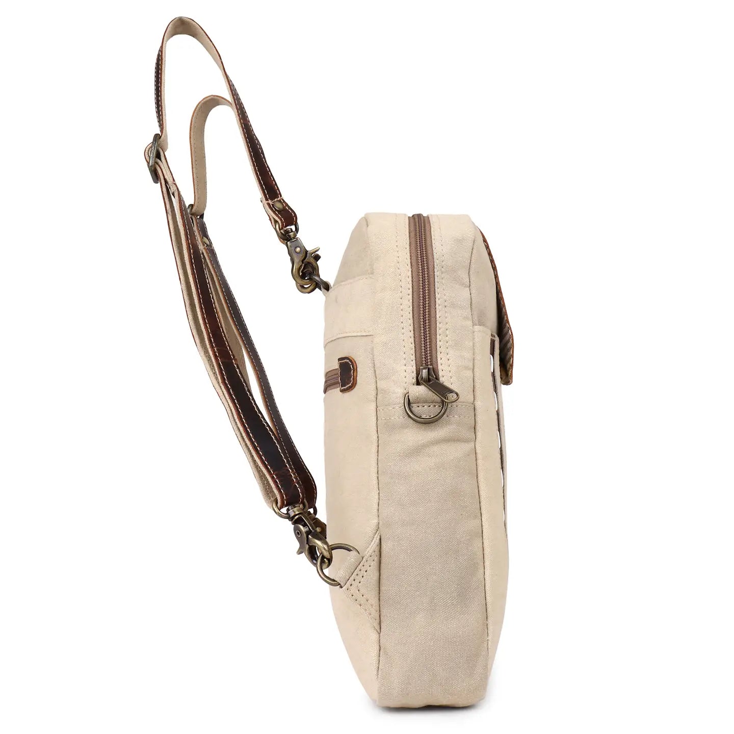 Moonstruck Canvas/Leather Backpack