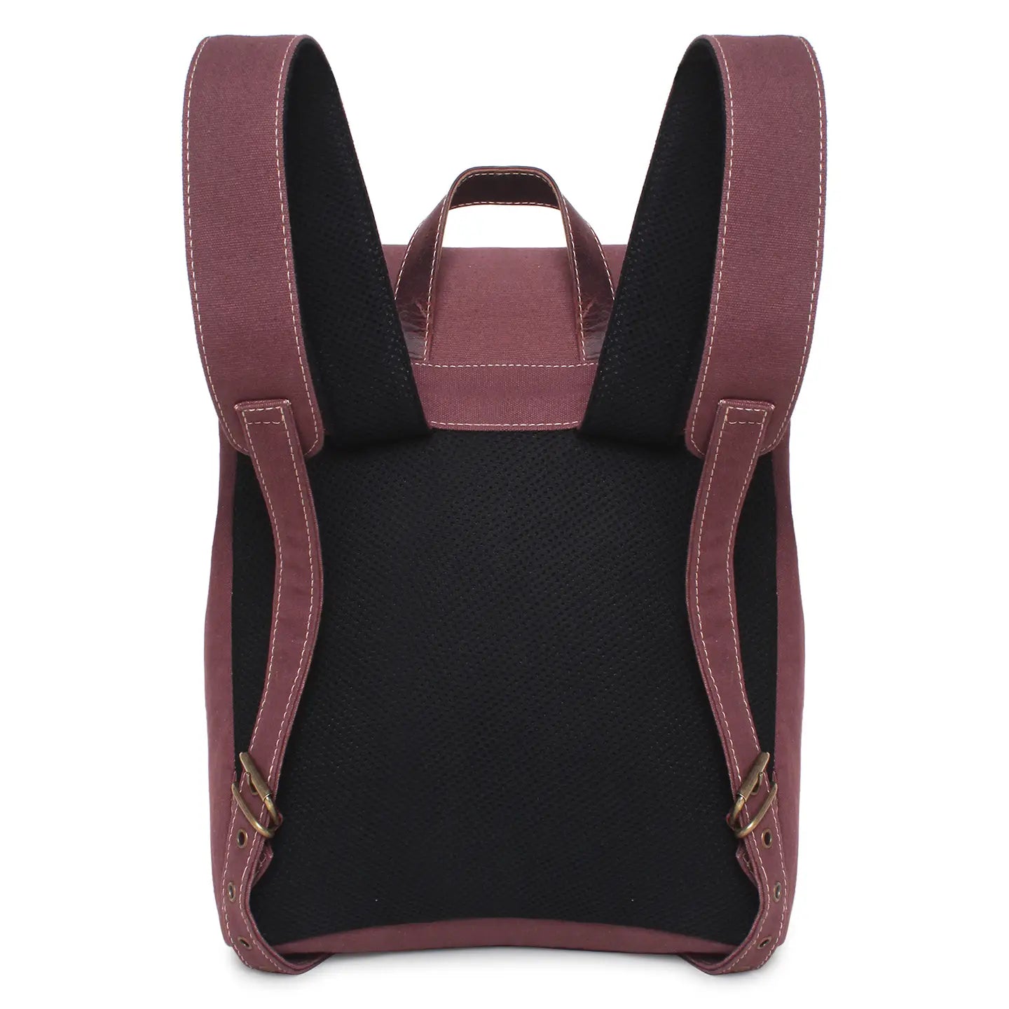 Up-Cycled Canvas & Leather Backpack